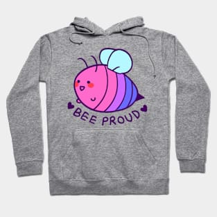 BEE proud: bi flag Hoodie